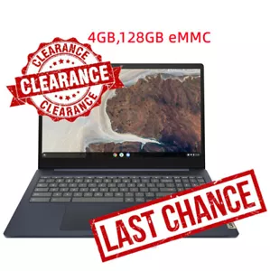 Lenovo 3i Chromebook Laptop, 15.6" FHD IPS Touchscreen, 4GB, 128GB, Chrome Os US - Picture 1 of 6