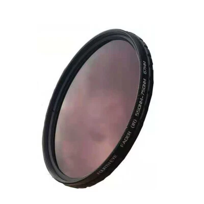 67mm Fader IR Filter 550nm - 750nm Adjustable Infrared Filter 67 mm Fourth Eye - Image 1 of 3