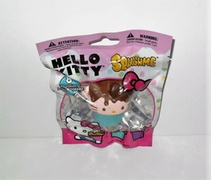 SQUISHME HELLO KITTY CUPCAKE SQUISHY TURQUOISE WRAPPER #4 NEW SEALED - Picture 1 of 1