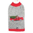 Pet Christmas Holiday Sweater Size Medium Fetch a Tree