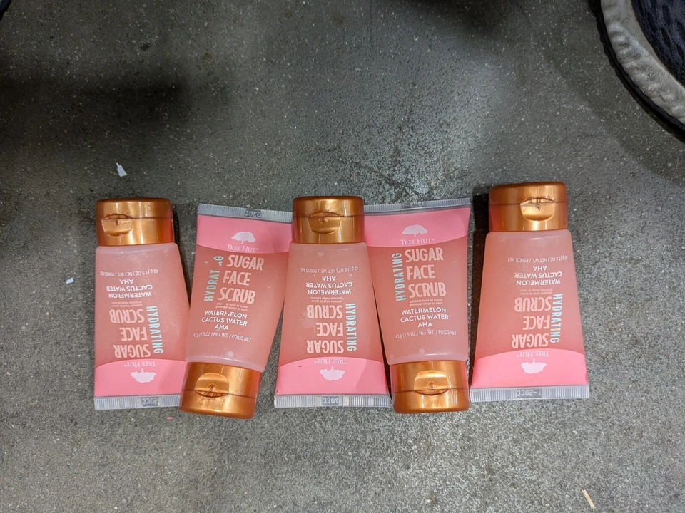 Exfoliante facial 5* Tree Hut sandía cactus azúcar - 1,5 oz 1 pieza hidratante aha nuevo Foto 1 de 1