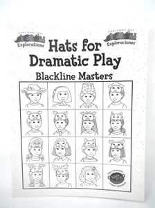 Rigby Pebble Soup Hats for Dramatic Play Blackline Masters Early Childhood Book - Foto 1 di 2