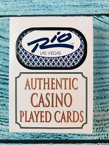Vintage Rio Hotel Casino Las Vegas Nevada Authentic Playing Cards - Picture 1 of 3