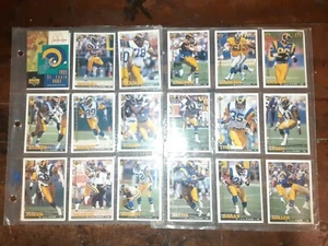 Mcdonalds 1995 St Louis Rams Premier Season Cards Upper Deck - Picture 1 of 2