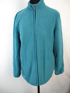 Damen Karen Scott Sport Blau? Full Zip Fleecejacke Größe L - Bild 1 von 6