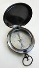 Geschenk im Taschenstil NEUHandgefertigter Vintage-Kompass mit Druckknopf,...