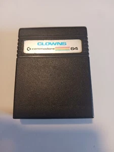 Commodore 64 CLOWNS wkładka do gier, vintage, Works - Zdjęcie 1 z 1