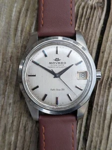 Movado Transatlantic Subsea 50 Click Date - Picture 1 of 13