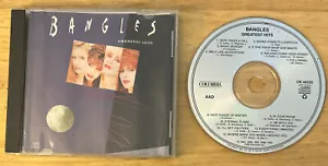 Bangles Greatest Hits CD CK46125 Walk Like An Egyptian Hazy Shade Of Winter Used - Picture 1 of 6