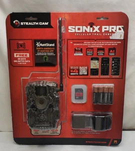 Stealth Cam Sonix Pro 36mp Cellular Trail Camera Dual Sim 80ft. Range 32gb *New - Picture 1 of 2