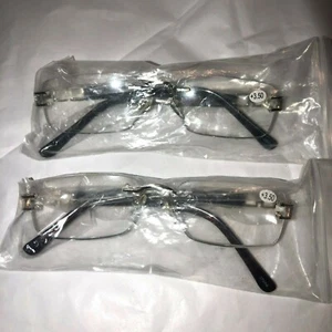 Gafas de lectura (juego de 2) +3,50 de potencia nuevas en caja - Imagen 1 de 3