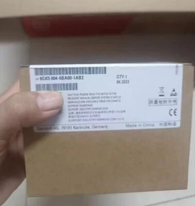 6GK5 004-0BA00-1AB2 Siemens 6GK5004-0BA00-1AB2 Modulo interruttore in scatola marca - Foto 1 di 3