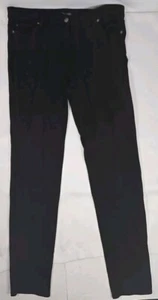 Eileen Fisher Viscose Stretch Ponte 5 Pocket Pant Womens 14 Black. Jeans Style - Picture 1 of 8