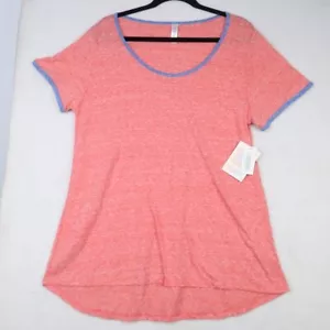 LuLaRoe Women's Classic T XL Pink Blue Shirt NWT - Picture 1 of 7