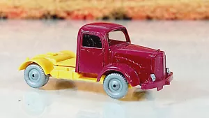 I.M.U. Mercedes Benz L 5000 Wine Red, Yellow Tractor Unit 1/87 (23/104/29) - Picture 1 of 2