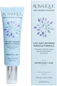 Rosalique 3 in 1 Anti-Redness Miracle Formula SPF50 1 x 30 ml - Picture 1 of 4