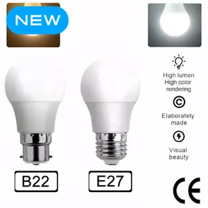 GameMantra 2x LED Bulb 12W E27 Globe Light Cool White Screw Bright Bulb - Picture 1 of 9