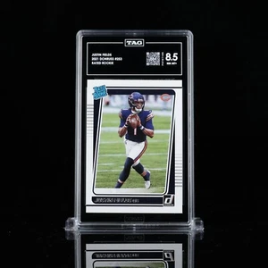 JUSTIN FIELDS 2021 DONRUSS #253 (RC) TAG 8.5 - Picture 1 of 2