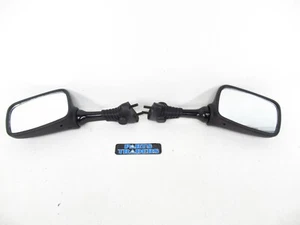 Left Right Side Mirror Set Suzuki GSX-R600 92-93 GSX-R750 91-95 GSX-R1100 93-94 - Picture 1 of 2