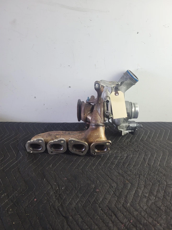 2020 MERCEDES-BENZ GLC300 Turbocharger w Exhaust Manifold 2.0L 19 21 22 Used OEM - Image 1 of 4