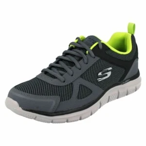 Uomo Skechers Memoria Schiuma Scarpe da Ginnastica con Lacci ' Bucolo 16042m - Picture 1 of 10