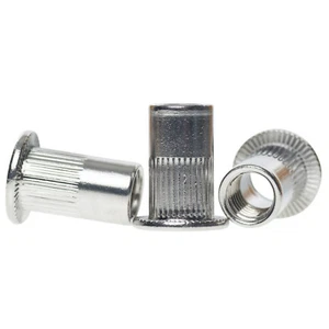 M3 M4 M5 M6 M8 M10 M12 STAINLESS STEEL RIVNUTS BLIND NUTSERTS KNURLED RIVET NUTS - Picture 1 of 1