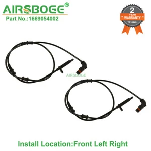 2X Front Left Right ABS Wheel Speed Sensor For Mercedes-Benz GL350 GL450 GL550 - Picture 1 of 8