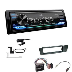 JVC Digital 1-DIN Autoradio DAB+ Bluetooth für BMW X1 E84 ab 2009 schwarz - Bild 1 von 6