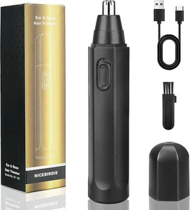 Nose Hair Trimmer Men WomenUSB Rechargeable ElectricProfessional IPX7 Waterproof - Picture 1 of 6