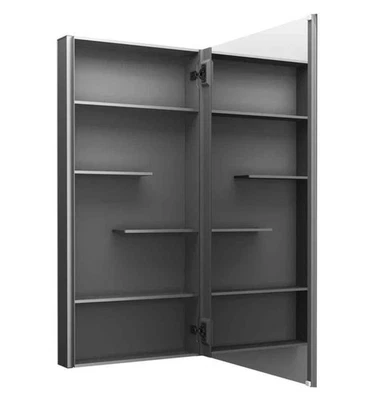Kohler 20"x40" Single Medicine Cabinet & Mirror Dark Anodized Aluminum MAXSTOW - Image 1 of 4