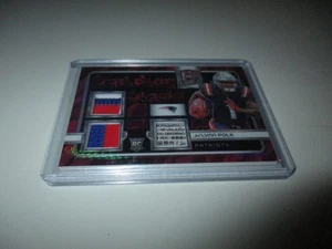 Ja'Lynn Polk 2024 Panini Spectra Building Blocks Pink Prizm RC #BB-JPK 7/15 - Foto 1 di 1