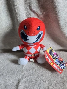 Power Rangers Plush Stuffed Toy Factory Red Doll Figure Saban's Hasbro 7" NEW  - Picture 1 of 3