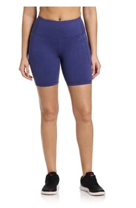 Reebok Damen Reflex High Rise Bike Shorts Deep Colbalt Blue - Bild 1 von 5