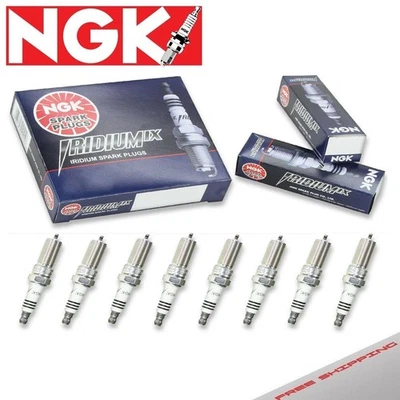 8 X NGK Iridium IX Plug Spark Plugs 1987-1991 Ford Country Squire 5.0L V8 Kit - Image 1 of 3