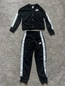 Nike Repeat Logo Tape Tracksuit, Kids Size Large Age 12-13yrs - Picture 1 of 4