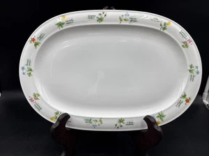 Vintage Anchor Ovenware Serving Platter Floret Pattern 10.25x15.75 Japan.     11 - Picture 1 of 6
