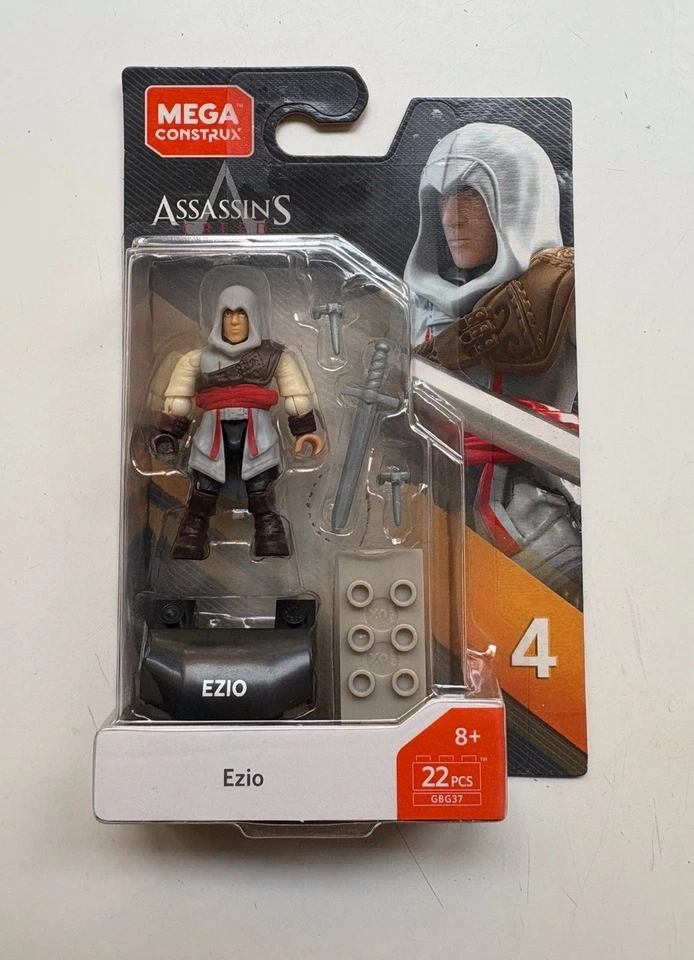 MEGA Construx Heroes Assassins Creed EZIO Series 4 GBG37 - Image 1 of 2