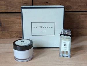 Jo Malone Bath Set-Peony & Blush Suede Body Creme+Lime Basil &Mandarin Bath Oil - Picture 1 of 4