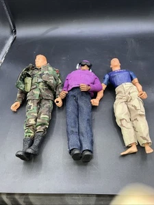 Lot Of 3 GI Joe MAC Hasbro Formative 12” Action Figures 1994-Up - Picture 1 of 10