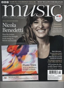 NICOLA BENEDETTI BBC CLASSICAL MUSIC MAGAZINE + CD AUGUST 2025 - Imagen 1 de 1