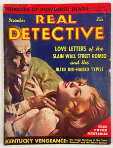 Real Detective Magazine, December 1937, Vintage True Crime Stories, Pulp - Picture 1 of 5