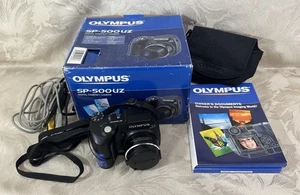 OLYMPUS SP-500UZ 6MP 10x Zoom Compact Digital Bridge Camera - Boxed / NO Card - Picture 1 of 21