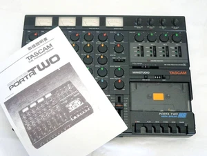 TASCAM Porta Two Multitrack Cassette Recorder Vintage Analog Mixer Japan - Picture 1 of 9