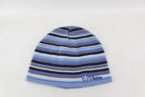 Vintage Dakine Beanie Adult One Size Blue Knit Striped 100% Acrylic Snow Winter - Picture 1 of 7