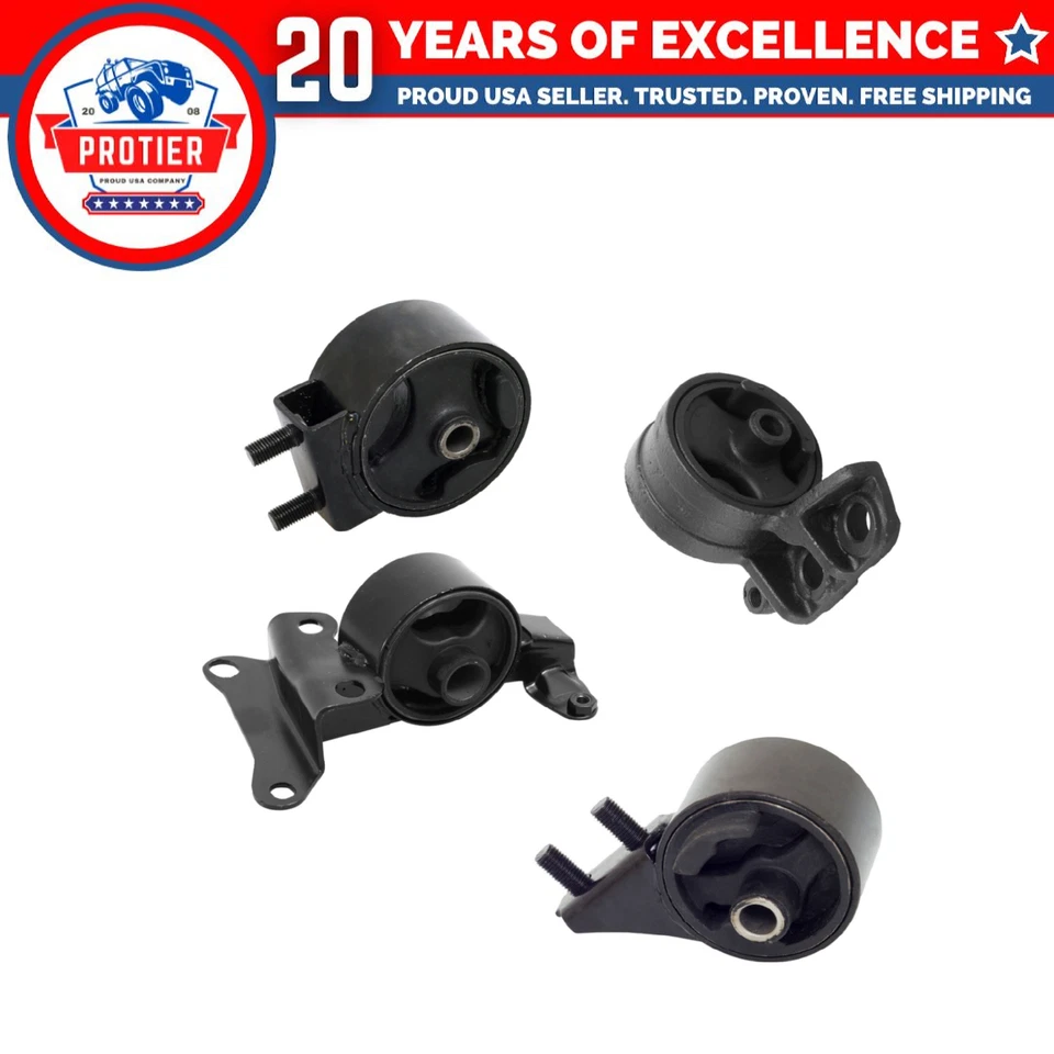 Juego de montaje de motor y transmisión de 1,9 L para Ford Escort 1991-1996 4 piezas Foto 1 de 4