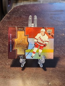 2020-21 UD Extended Series SPX Finite Radiance #6 Sebastian Aho /299 Hurricanes