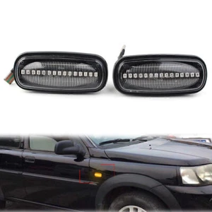 LED Side Marker Turn Signal Light For Land Rover Discovery Defender Freelander - Picture 1 of 8