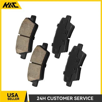 4x Pastillas de freno traseras D1445 XY11 para Hyundai Azera 2012-2017 Kia Optima 2011-2016 Foto 1 de 4