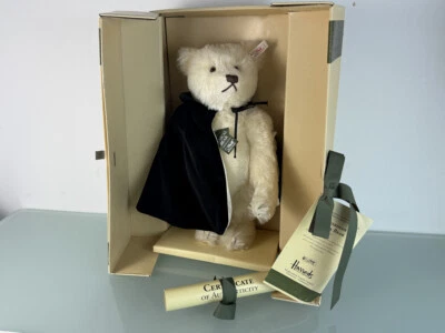 Steiff  Tier 653131 Harrods Opera Teddy Bär 40 cm Mit Ovp & Zertifikat Top Zusta - Bild 1 von 4