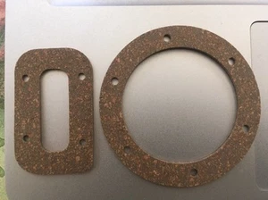 Fuel Tank Sending Unit Seal Gasket SeT ETHANOL RESISTANT CORK/Rubber MG TD TF A - Bild 1 von 3